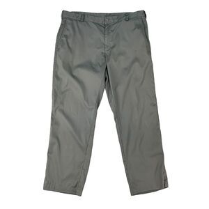 Nike Golf Pants Mens 38 Gray Flat Front DriFit Tech Classic Straight Leg Stretch